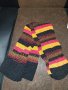 Дамски чорапи на мрежа  райе в различни цветове , снимка 6