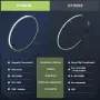 Кръгово LED осветление STASUN 360° за дартс, 12 W, 6500 K, снимка 5