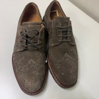 Велурени обувки Ecco 39, снимка 1 - Други - 41560747