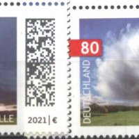 Чисти марки Природни явления 2021 от Германия, снимка 1 - Филателия - 34412551