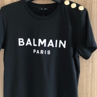 Тениска Balmain ❤️, снимка 2 - Тениски - 36111949