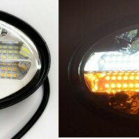1 бр. ЛЕД бар LED bar халогени дневна светлина DRL + мигач , 10-30V, снимка 1 - Аксесоари и консумативи - 35898690