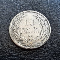 Стара монета 10 филера 1893 г. Унгария -топ цена !, снимка 6 - Нумизматика и бонистика - 42431736