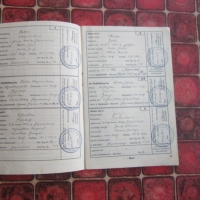 Немски стар документ паспорт на предците 3 Райх 2, снимка 5 - Колекции - 36098464