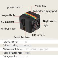 Мини камера/Шпионска скрита камера SQ11 Mini Full HD camera 1080p, снимка 2 - Други - 41801173