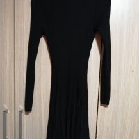 Черна рокля , снимка 2 - Рокли - 42302287