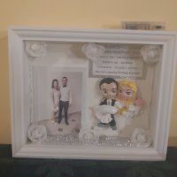 Рамки за младоженци , снимка 10 - Подаръци за сватба - 42143253