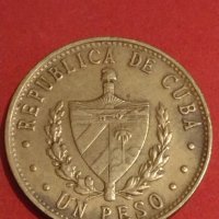 Стара монета 1 песо 1988г. Република Куба перфектно състояние за КОЛЕКЦИОНЕРИ 32051, снимка 2 - Нумизматика и бонистика - 44287742