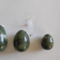 Нефритени яйца  3 броя, снимка 2 - Козметика за тяло - 44196814