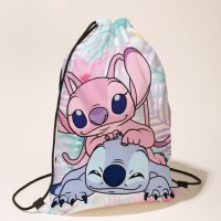 Модна детска раница с шнур Stitch, 10цвята - 023, снимка 4 - Раници - 39805794