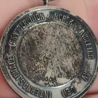 норвежки сребърен медал с маркировка , снимка 7 - Антикварни и старинни предмети - 42138562