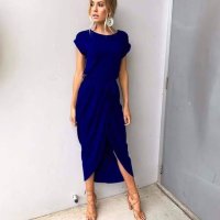 Нова синя рокля, снимка 1 - Рокли - 40485614