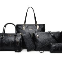 Комлект от 6 луксозни чанти , снимка 1 - Чанти - 42315034