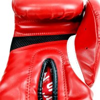 Боксови ръкавици Изкуствена кожа Thunder Червен, снимка 2 - Бокс - 42003906
