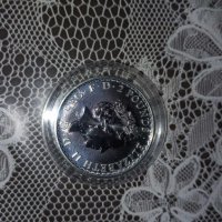 сребърна монета 1 oz Британия , снимка 3 - Нумизматика и бонистика - 33865690