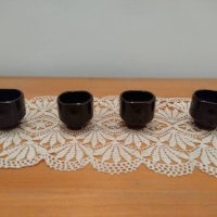 Керамични чашки за шотове, снимка 1 - Сервизи - 41709680