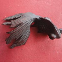 Дървена фигура фигурка пластика Златната Рибка риба , снимка 6 - Други - 39142894