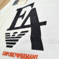 Финално намаление: Emporio Armani тениска - ТОП модел в бял цвят ! ! !, снимка 3 - Тениски - 41063585