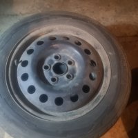Метални джанти с гуми, снимка 5 - Гуми и джанти - 38659946