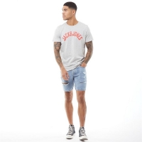 МЪЖКИ КЪСИ ДЪНКИ – JACK AND JONES Rick Original AKM 723 Shorts; размери: L и XL, снимка 1 - Къси панталони - 36105518