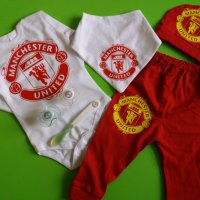 Тениска и боди Манчестър Юнайтед за баща и бебе, снимка 7 - Тениски - 33479518