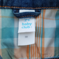 Бебешко дънково яке 3-6 месеца, снимка 3 - Бебешки якета и елеци - 44603546