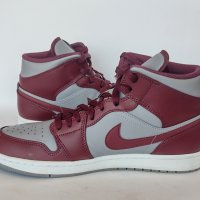 Air Jordan 1 Mid Cherrywood Red размер 44, снимка 4 - Спортни обувки - 42642112