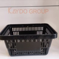 ПРОМО!!! Пластмасова кошница за пазаруване - черна 22л, търговско оборудване!, снимка 4 - Оборудване за магазин - 35966362