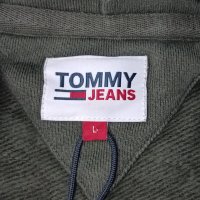 Tommy Jeans Badge Hoodie оригинално горнище L, снимка 3 - Суичъри - 42373269