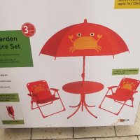 детски столчета , маса и чадър, снимка 1 - Други - 42669992