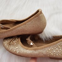 Детски обувки - Балеринки №24 цвят злато , снимка 3 - Детски обувки - 34769524