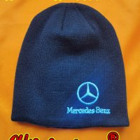 Зимна шапка с бродирана 3D емблема лого на кола BMW M-power Mercedes Volkswagen POLICE БМВ М-пауър М, снимка 17 - Шапки - 41381336