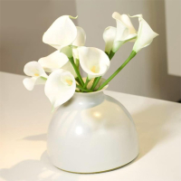 Супер нежна и реалистична изкуствена Кала, снимка 4 - Изкуствени цветя - 44657351