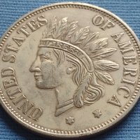 Монета 1 долар 1851г. САЩ РЕПЛИКА на Американския сребърен долар за КОЛЕКЦИЯ 30046, снимка 7 - Нумизматика и бонистика - 42702693