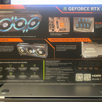 Видео карта Gigabyte GeForce RTX  4070 Ti 12GB , снимка 2 - Видеокарти - 44831699
