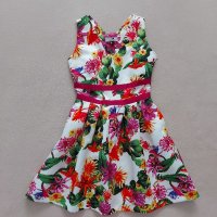 ALANDER флорална рокличка , снимка 3 - Рокли - 33861284