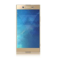 Дисплей за Sony Xperia XA1 Ultra, златист, с рамка, снимка 1 - Тъч скрийн за телефони - 40693158