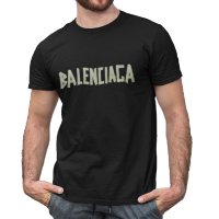 Тениски Balenciaga Принт Модели и размери, снимка 3 - Тениски - 32505783