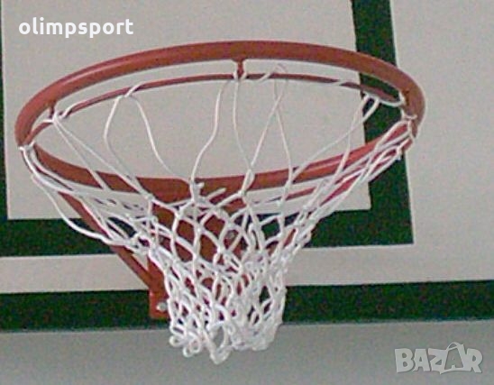 Мрежа баскетбол професионална: BL21– изработена от 7 мм полиестер – висока издръжливост – подходяща , снимка 1