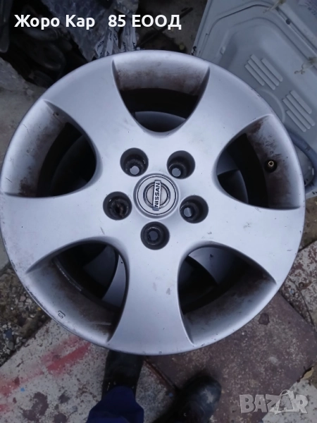 Оригинални АЛУМИНИЕВИ ДЖАНТИ ЗА НИСАН-5Х114.3-16 цола, снимка 1