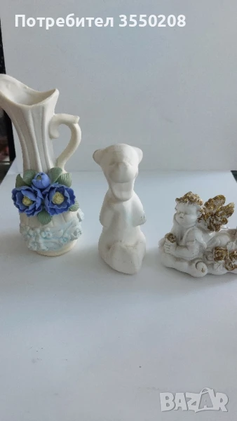Гипсови вазички и фигурки, снимка 1