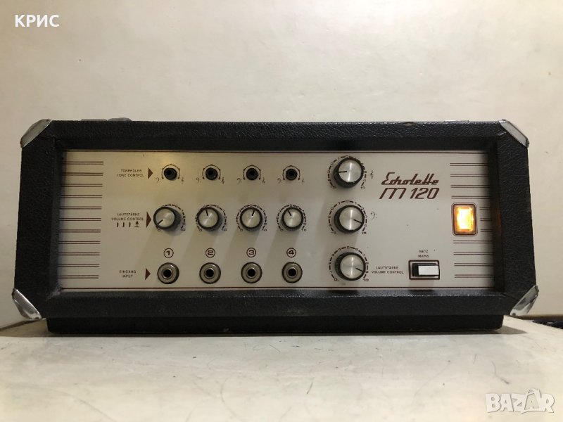 ECHOLETTE M120 VALVE,TUBE AMP./Лампов , снимка 1