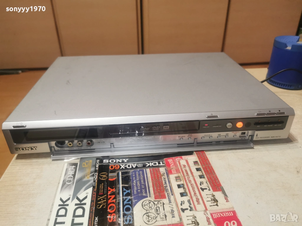 SONY RDR-HX710 HDD/DVD RECORDER-ВНОС SWISS 2801262139, снимка 1