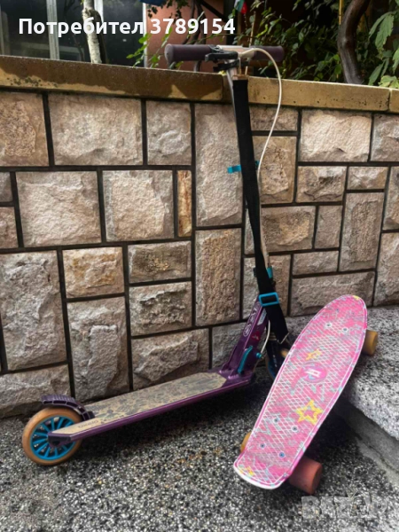 Детска тротинетка и пениборд, снимка 1