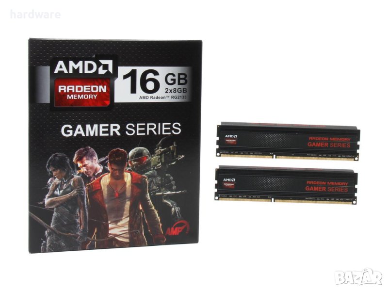 рам памет ram AMD radeon memory gamer series ddr3 1 x 8gb 2133mhz , снимка 1