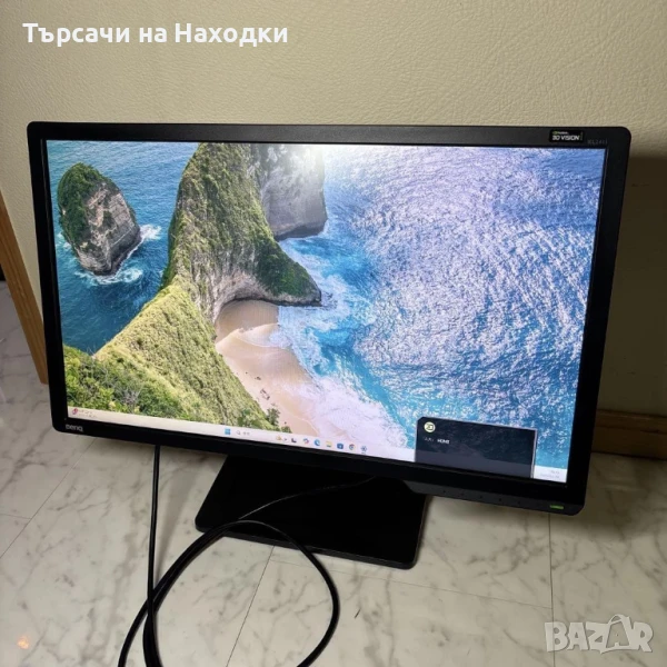 Перфектен монитор Benq Zowie XL2411 144hz 1ms монитор 16:9 FullHD за гейминг безупречно състояние, снимка 1