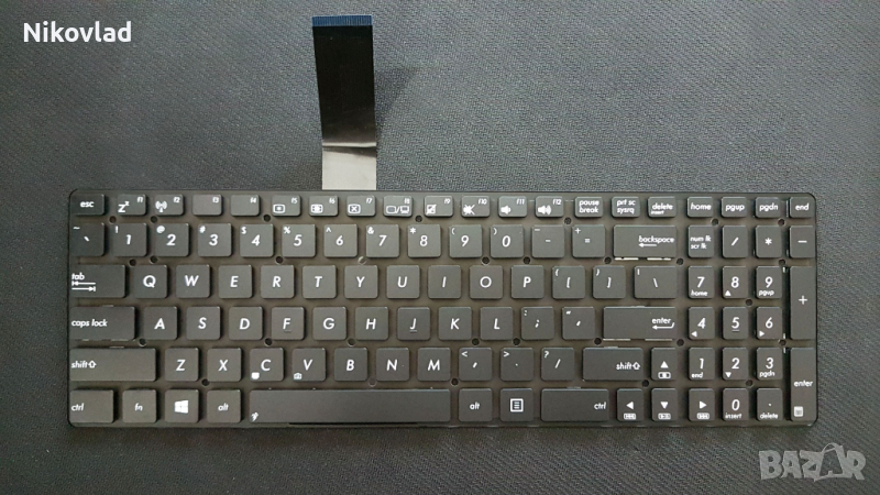 Клавиатура за Asus K55/ K55A/ K55VD/ K55VJ/ K55VM, снимка 1