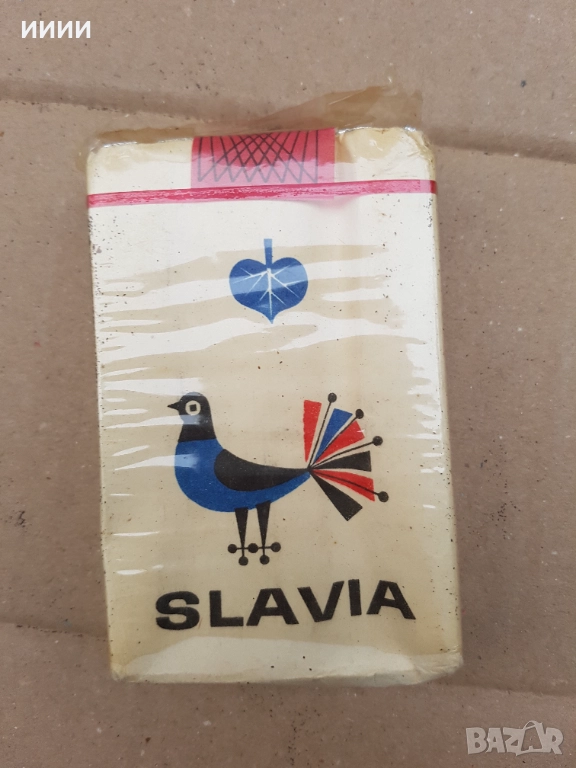 Пакет кутия цигари Slavia, снимка 1