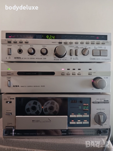 AIWA S50+L80 ресийвър + дек, снимка 1