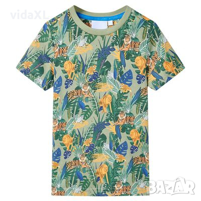 Детска тениска с къс ръкав, многоцветна, 104（SKU:12000, снимка 1
